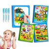 Children Learning  Education Toy Magic Water Book With Pen Baby Montessori Toys Drawing Coloring Books For Kids 2 To 4 Years Old