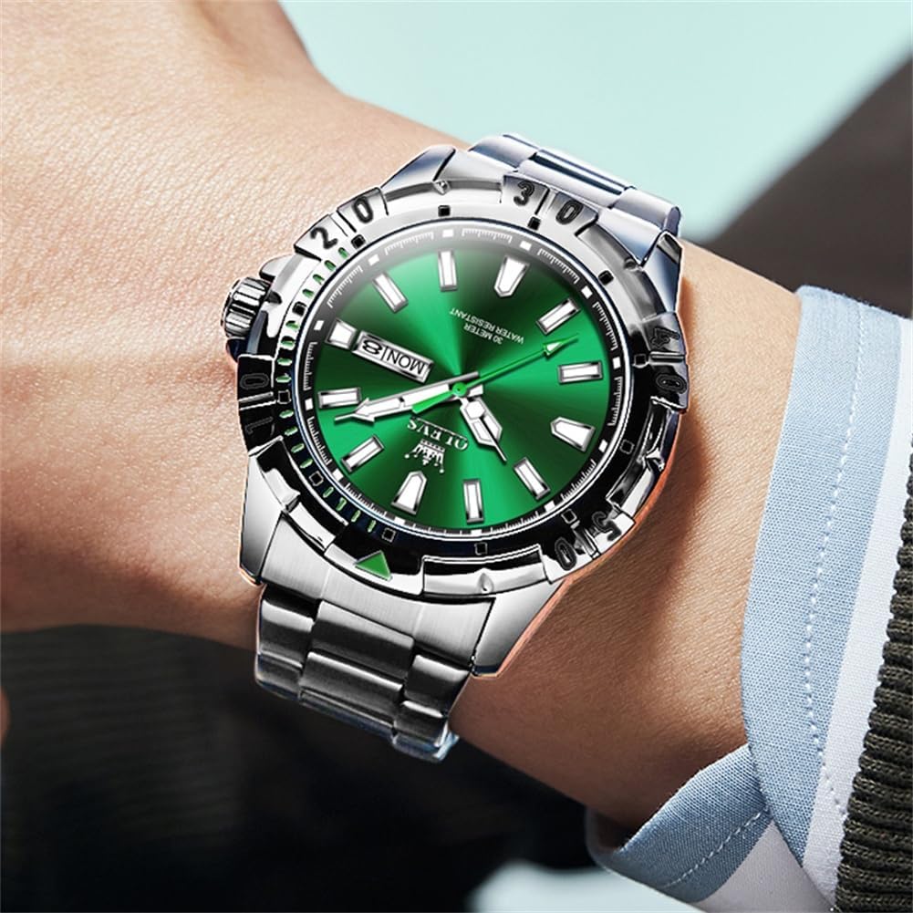 OLEVS Men's Quartz Watch – Stylish, Multi-Function