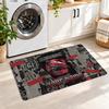 Scorpions Custom Name Flannel Rug Kitchen Mat Non Slip Floor Carpet Personalized Home Decor