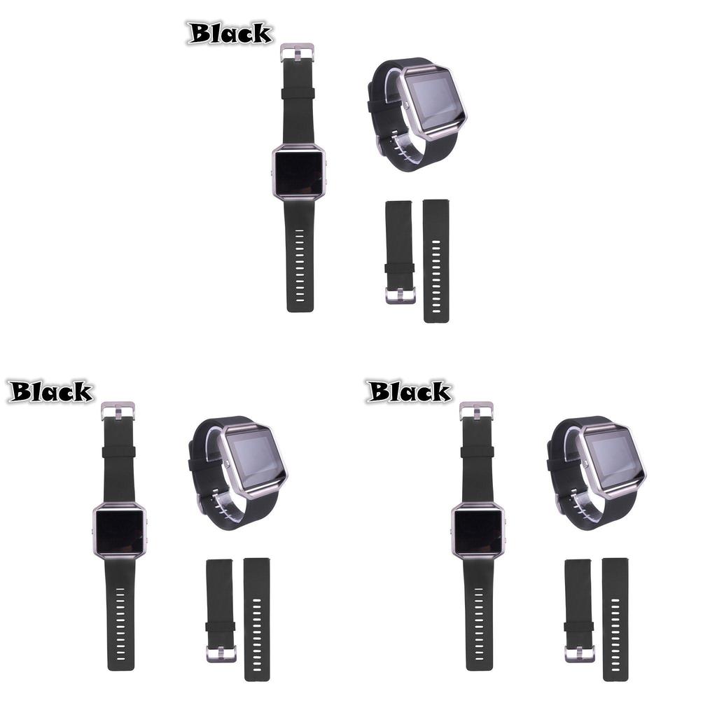 Premium Quality New Replacement Silicone Sport Band Bracelet Strap For Fitbit Blaze Tracker With Timeless Design And Adjustable Fit