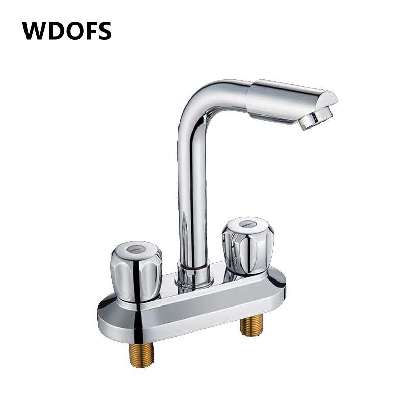 WDOFS Dual Handle Hot & Cold Rotary Faucet