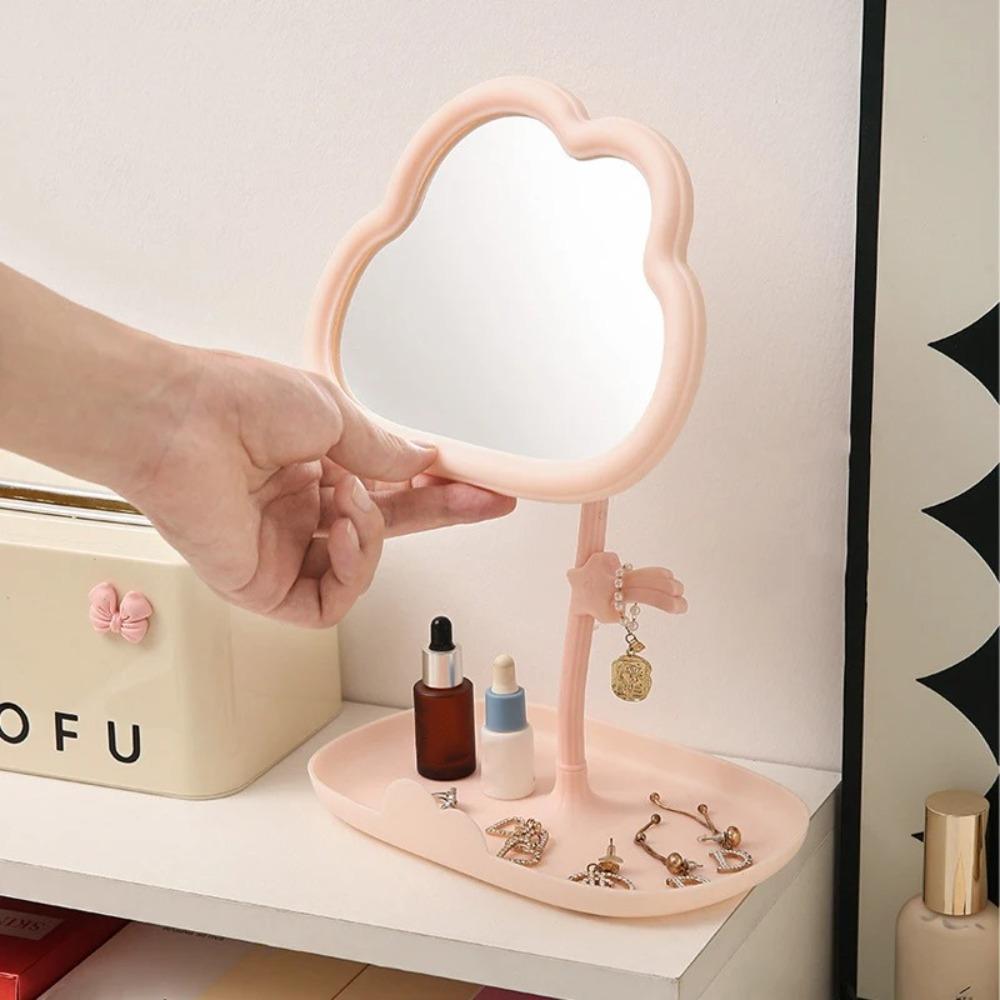 Zdejmowane Lusterka do Makijażu Wielofunkcyjne Lusterka Dekoracyjne Prezenty Lusterko w Kształcie Chmury