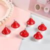 Pendant 3D Red Mushroom Jewelry Making Mushroom Pendant DIY Jewelry Accessories DIY Earring