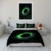 Galaxy Themed Decorative Set Multiple Sizes Kid'S And Adults' Bedroom Exquisite 3Pc Bedding Set, Gift