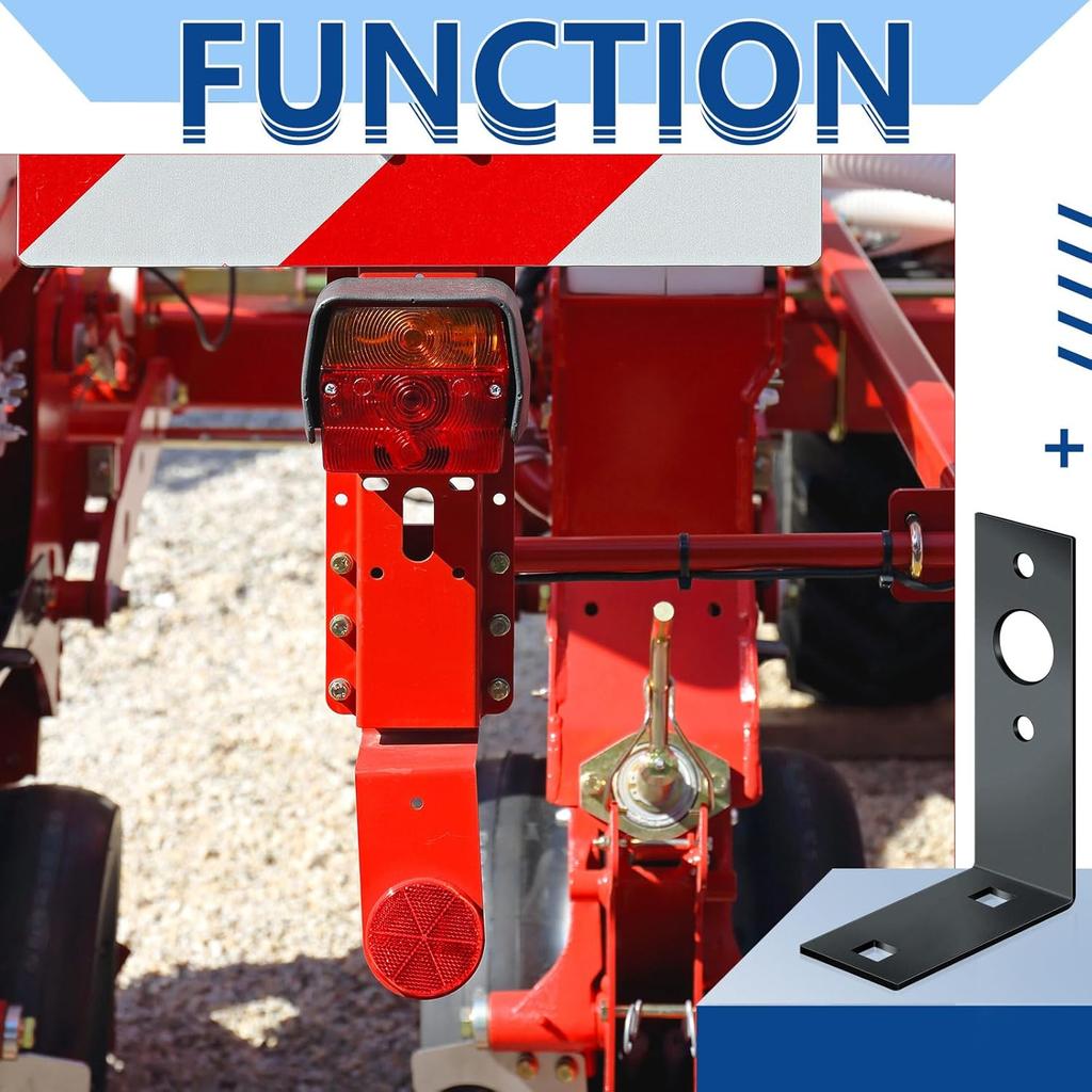 Dunzy 2 Pcs Galvanized Trailer Light Brackets Mounting L Shape Tail Light Bracket For Boat Utility Trailer Parts Accessories, 4.5 X 3 X 1.5 Inch