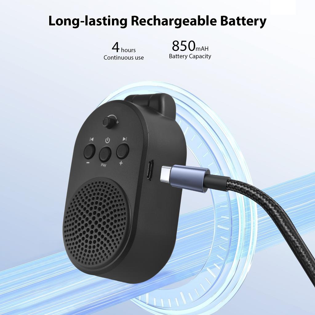 5W Guitar Amp BT Portable Plug-in Speaker for All Electric Guitars Practice Amplifier Type-C