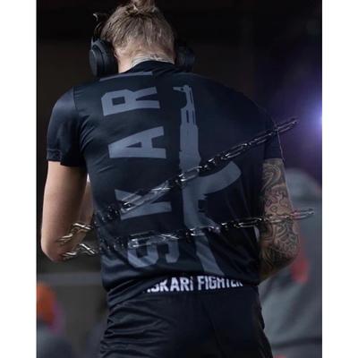 ASKARI FIGHTER 2025 Nouveau T-shirt de Combat Tendance Imprimé en 3D Manches Courtes Séchage Rapide pour Moto Underground KOTS