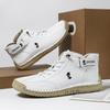 Popular Men's Shoes High-top Men's Casual Shoes Winter Shoes Martin Boots Men's Stitched Fox Shoes