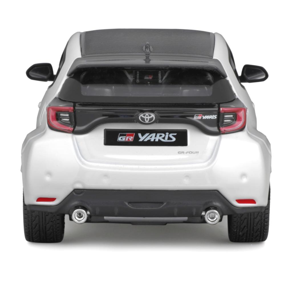 Maisto 1/24 Scale Toyota GR Yaris 2021 White / Diecast Model Car, Finished Product, 32909 WT