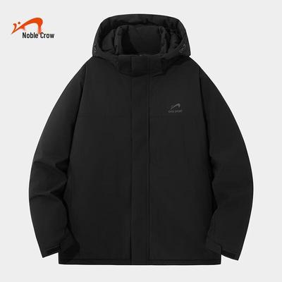 Guirenniao Unisex Winter Hooded Padded Jacket