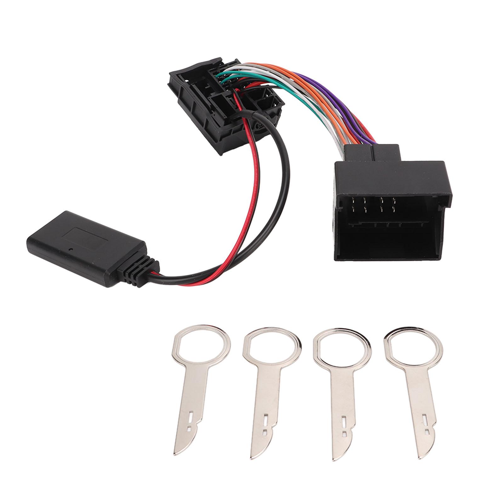 

Автомобильный стерео адаптер Bluetooth 5.0 AUX, замена аудиокабеля для Ford Mondeo 2005‑6000 CD MP3