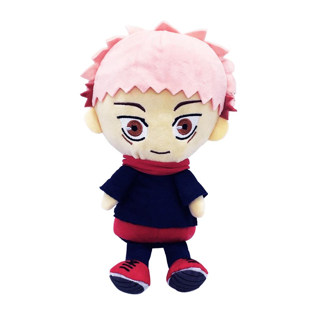 20cm Anime JJK Figures Gojo and Geto Suguru Plush Doll Itadori Yuji Inumaki Toge Plushies Cute Pillow Toy Home Sofa Decor Gift