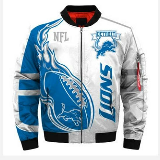 NFL Hold Mænds 3D Digital Print Lynlås Jakke - Europæisk & Amerikansk Stil Ydertøj