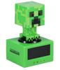 Minecraft Creeper Alarm Clock Officially Licensed Music Night Game Room Accessory - Product, In-Game & Light,