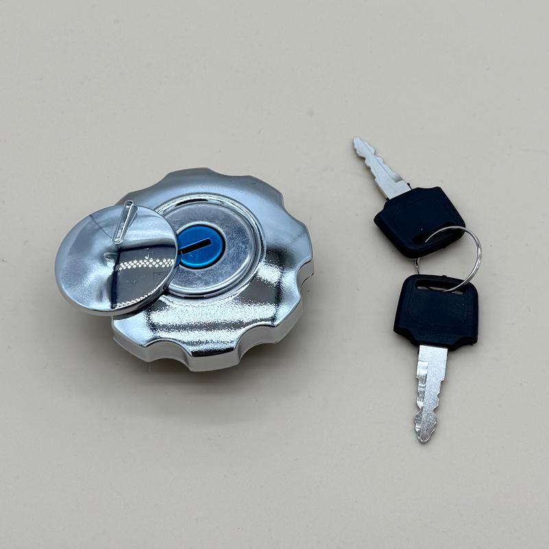 Universal Aluminum Alloy Motorcycle Locking Fuel Cap ATV Gas Fuel Tank Cap Cover Oil-Tank Covers Parts