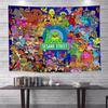 Sesame Street Cartoon Cartoon Tapestry Home Decoration Hippie Bohemian Decoration Divination Home Decor