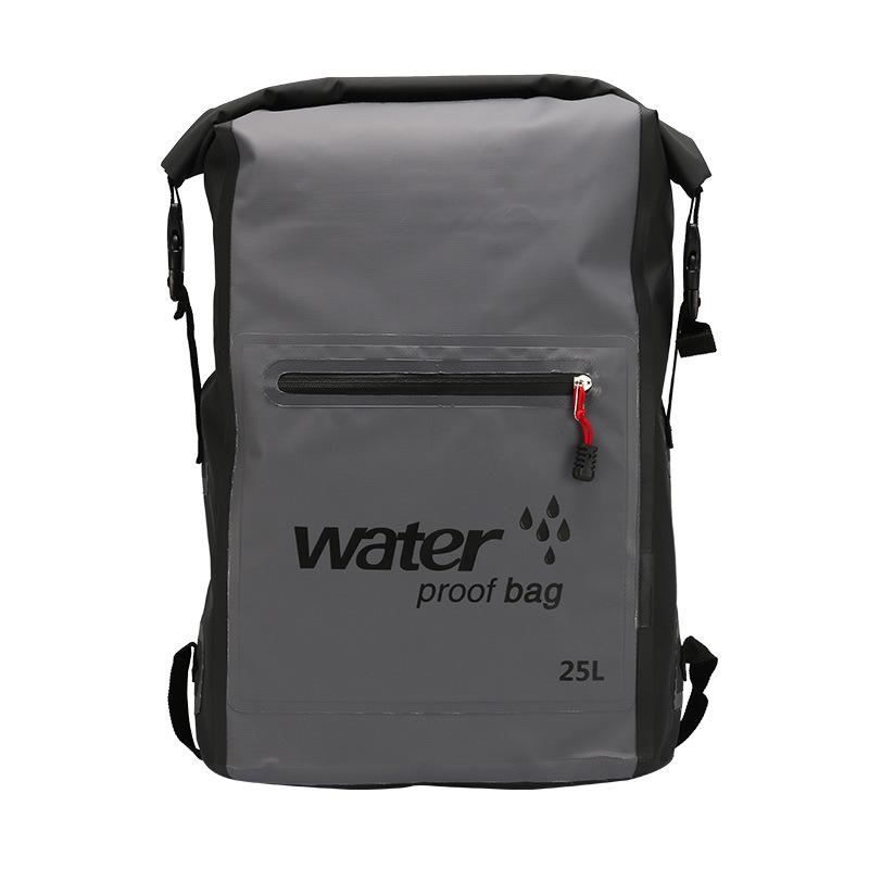 Sac étanche d'extérieur pour plage et natation - Sac à dos seau de rafting en PVC