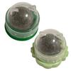 2Pcs Catnip Cat Lick Balls Rotating Catnip Ball Cat Toy Safe Healthy Kitten Chew Toy with Adhesive for Wall or Floor Cats Licking Chewing Play