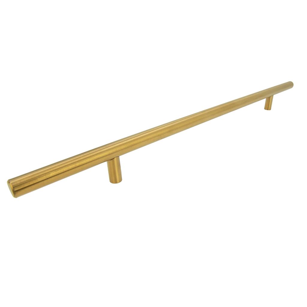 4 X Furniture Handle Railing 256 Mm Gold