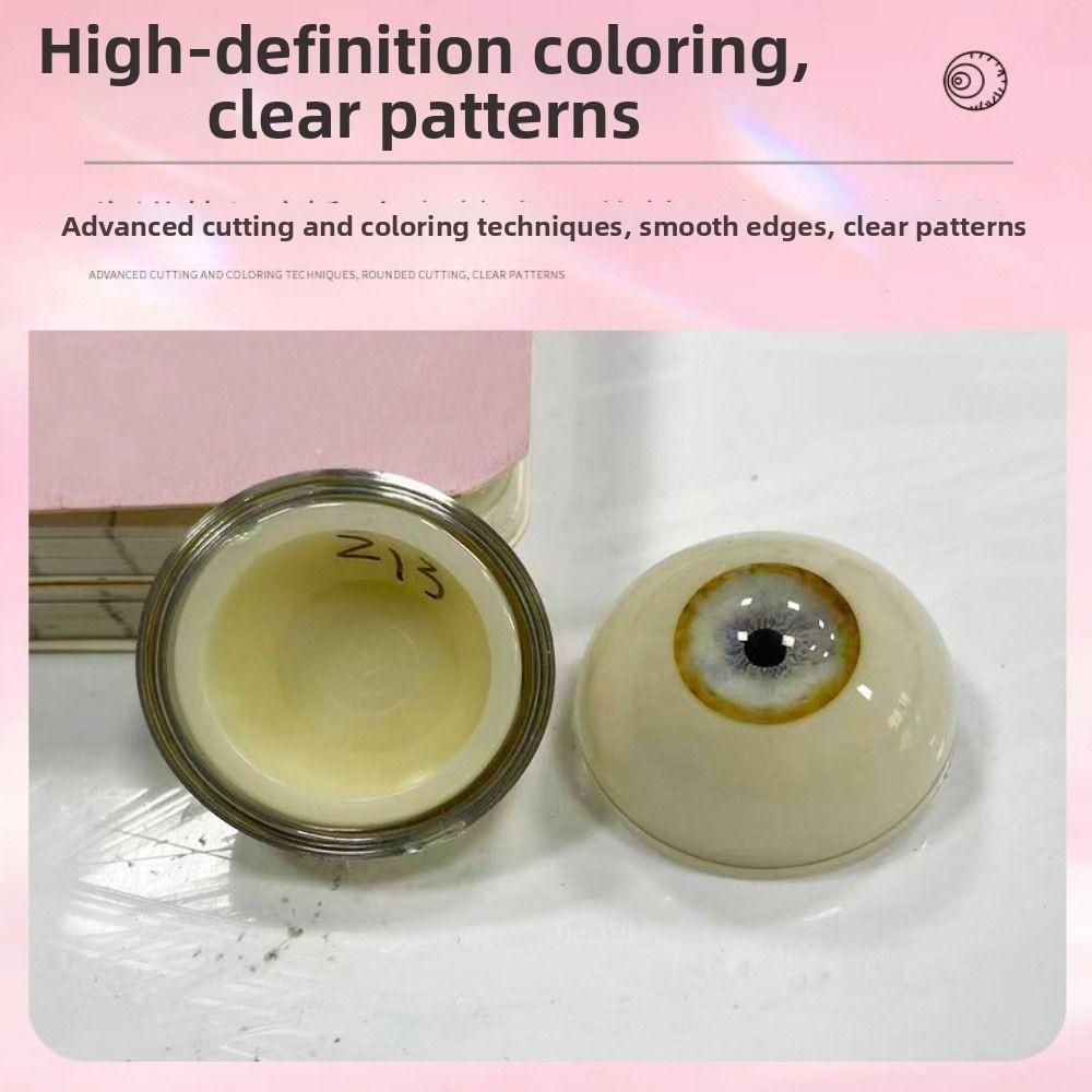 1pair with 3 Dimensional Fitting Eye Silicone Doll Simulation Eyeballs For BJD Doll