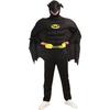 Kids' Black Batman Muscle Costume for Halloween Cosplay