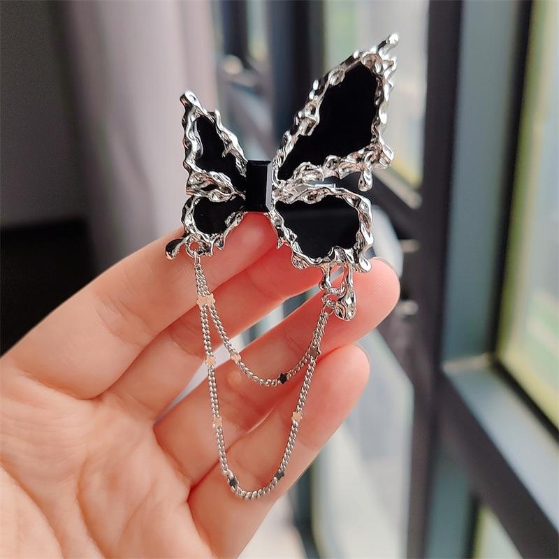 

Черная бабочка булавка для костюма аксессуары корсаж женский дизайн Sense Niche изысканный высокий смысл брошь Cold Wind