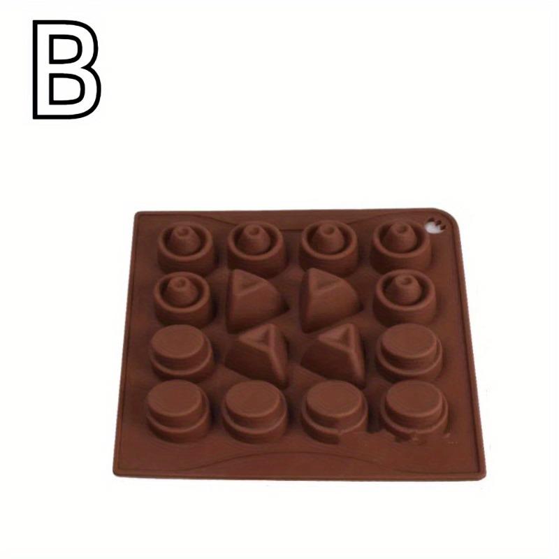 Silicone Chocolate Mold 3D Baking Candy Pastry DIY Tool Easy Release for Various Shapes Perfect for Birthday Cake Decorations