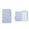 Pocket Journal Metal Writing Notepads With Ballpoint Pen For Students And Business Workers Daily Note Taking Journaling