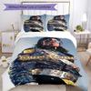 Michael Jackson 144 Customize Your Name Bedding Set Breathable Duvet Cover with Pillowcases Home Decoration Birthday Gift