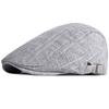 HT3098 Mens Berets Women Breathable Spring Summer Sun Hat Male Female Artist Linen Ivy Flat Cap Male Female Adjustable Beret Cap