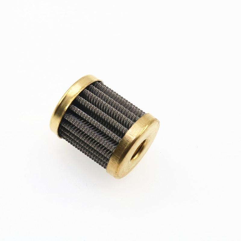 Filtr oleju motocyklowego 8mm Filtr paliwa z rdzeniem magnetycznym Filtr paliwa ze stali nierdzewnej Akcesoria motocyklowe