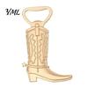 Cowboy Boot Bottle Openers Opener, Durable Zinc Alloy Western Theme with Bridal Shower Keepsakes Thank You Card, Unique Party Favors for Weddings And