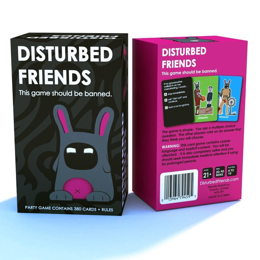 Friends Disturbed Family Party Game Card Toy Table Games Party Supplies Games