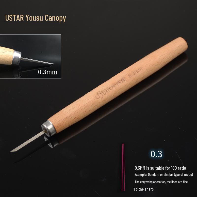 

Yousuda Gundam Model Engraving Knife Set for Carving and Detailing (90201)