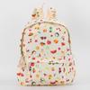 Girls Teenage Canvas Floral Print Backpack with Laptop Compartment Women School Bookbag Travel Knapsack Sweet Casual Daypack