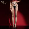 Aurora Stockings Sexy Temptation Black Silky Smooth Oil Shiny Open Crotch Plus Size Stockings No Need To Take Off Horse Oil Stoc