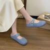 Baotou half slippers women's summer outer wear new fashion bohemian inner height increase niche hollow sandals