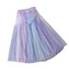 Sequins Girls Princess Cape Cute Girl Tulle Cloak New Children Costume Cloak  Carnival Party