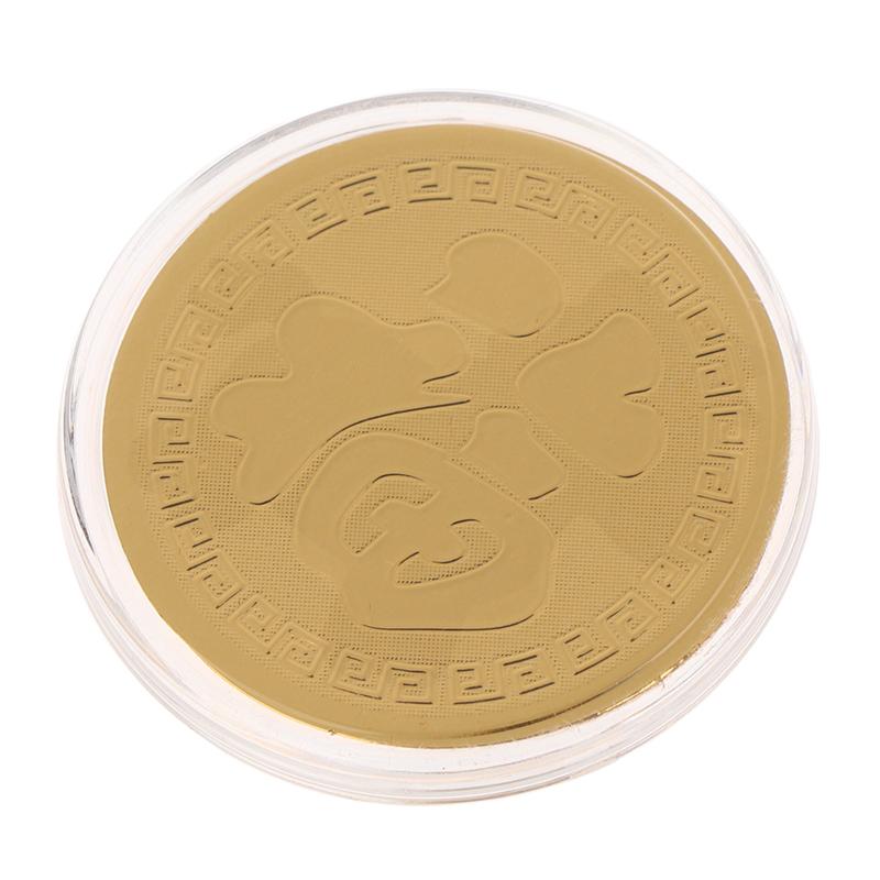 1Pc 2026 Year Of The Horse Chinese Coin With Storage Bag Lucky Animal Horses Commemorative Coins New Year Collection Souvenir