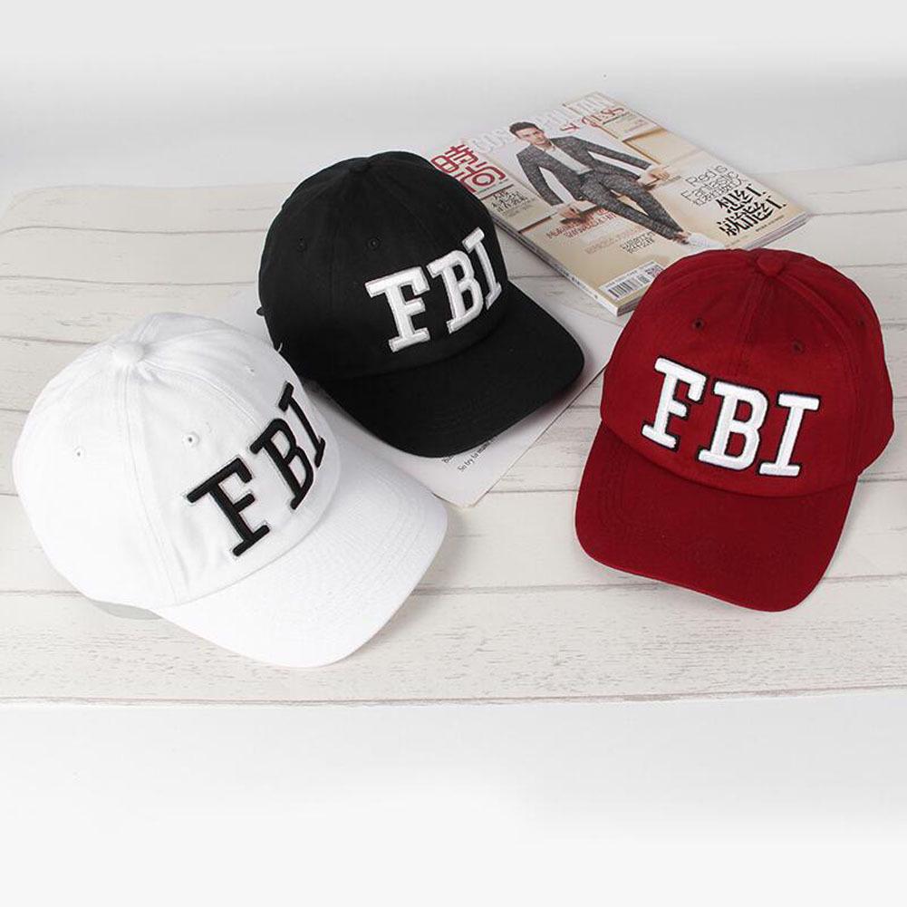 Buy Adjustable FBI Cap Hat Police Men 