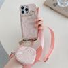 Crossbody Ring Holder Wallet Card Slot Phone Case for IPhone 17 Air 16E 16 15 13 12 14 11 Pro XS Max 8 Plus Snake Leather Cover
