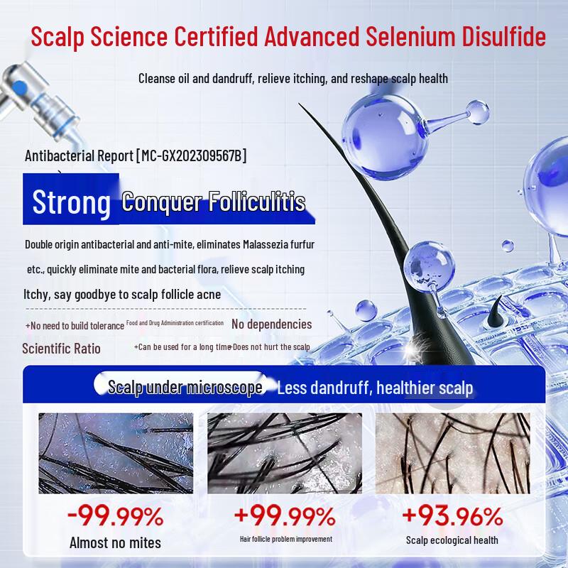 DR JEVEITAL Selenium Sulfide Dandruff, Itch & Oil Control Shampoo 500ml