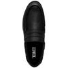 Edwin Waterproof Loafers with PU and Size Men's Slip-On Leather, Double-Grip Soles, Lace-Free Design, 28.0 (EDM4103 BLACK)