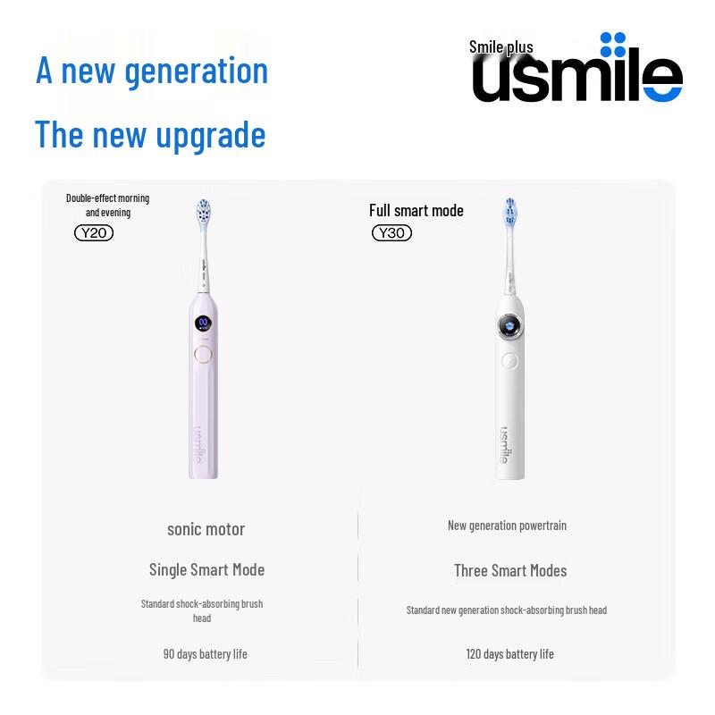 usmile Y30 Smart Electric Toothbrush CN Plug (adapter Included)