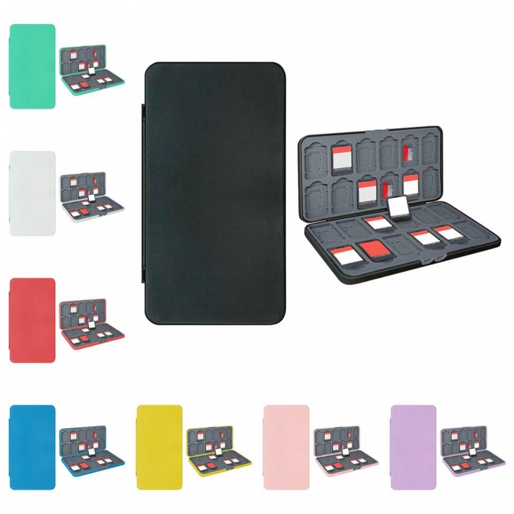 Magnetic Closure Card Storage Box For Micro SD Hard Shell for Switch Lite/OLED Game Cards