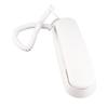 Corded Phone Support Pause Last Number Redial Wall Mountable Landline Telephone with Lighted Keys for Home Office White