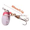 Rotating Hand-Cranked Sequin Blade Spinner Lure Set