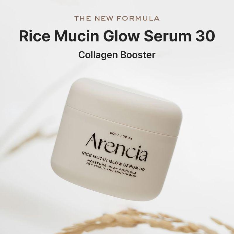 arencia Rice Mucin Glow Serum 30