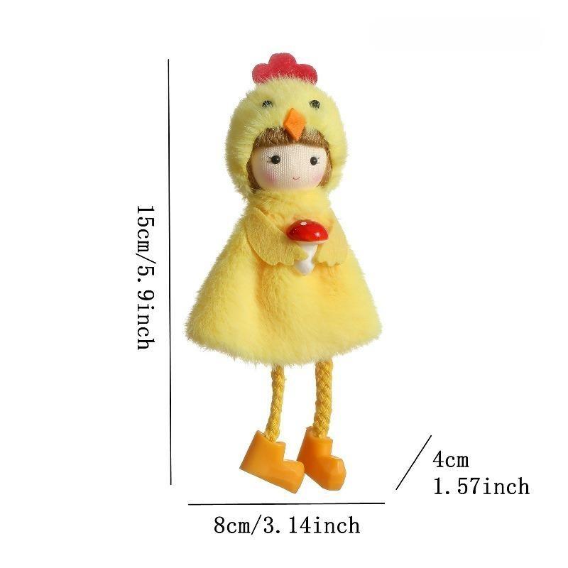 Christmas Angel Pendant Cute Plush Doll Christmas Tree Ornaments For Home Party Decoration Xmas Decoration Kids Gift Noel 2022
