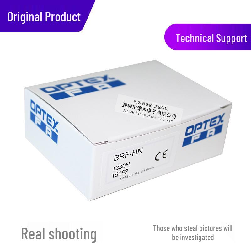 Japanese OPTEX BRF-HN Fiber Optic Amplifier with High-Speed Response and DC24V Knob Adjustment
